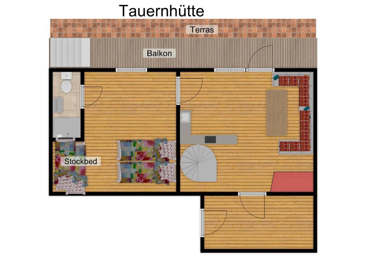 Tauernhuette Villa Piesendorf Luaran gambar