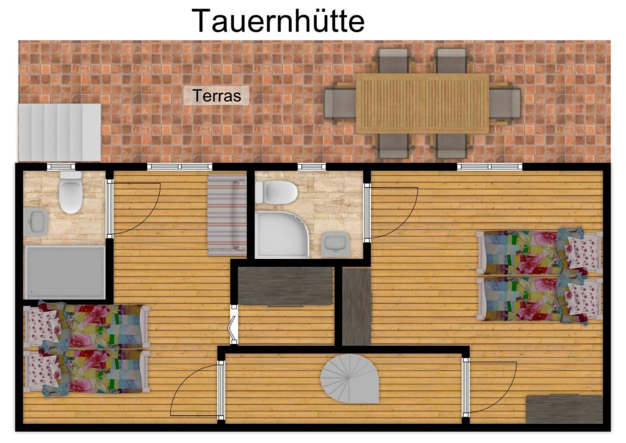 Tauernhuette Villa Piesendorf Luaran gambar